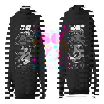 Back To 80'S ヴィンテージレトロi Love 80年代グラフィックデザイン スウェットシャツ - Kawaiitshirt