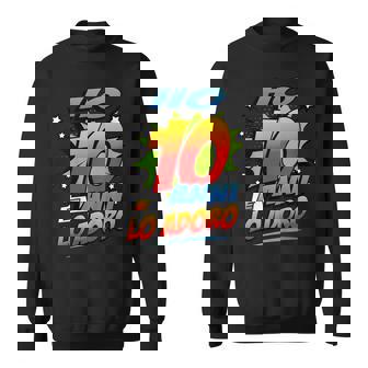 Bambino 10 ° Compleanno Ho 10 Anni E Lo Adoro Compleanno Felpa - Novitaregali