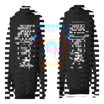 Baseball 9 Year Old Ice Cream Drip 9Th Birthday Boys Sweatshirt | Mazezy