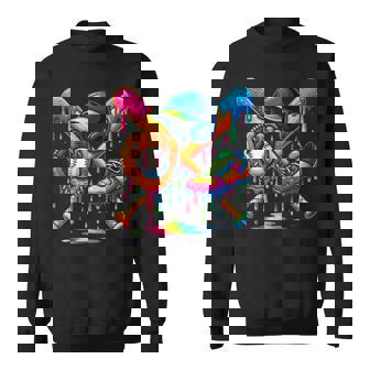 Baseball Drip Boys Ice Cream Youth Sweet Bat Cleats Glove Sweatshirt - Monsterry