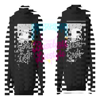 Baseball Lifestyle Home Plate Ice Cream Drip Boys Youth Sweatshirt - Thegiftio