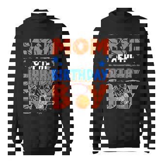 Basketball Mom Of The Birthday Boy Family Matching Sweatshirt | Seseable FR