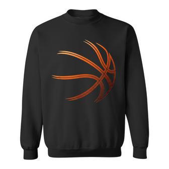 Basketball Silhouette Basketball Bball Sport Sweatshirt - Monsterry