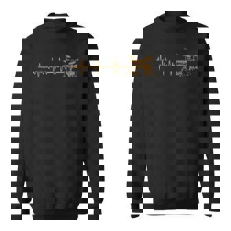 Batería En Línea Ekg Heartbeat Drummer Camisa de entrenamiento - Regaloses