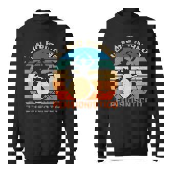 Batterista Pensionato Batteria Divertente Pensione Musica Felpa - Novitaregali