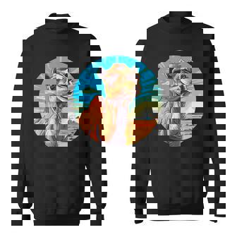 Beau Chameau Dans Le Paysage Du Désert Sweater e - Cadeauxyz