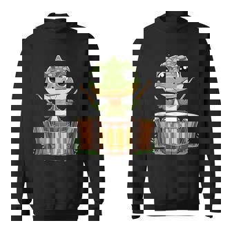 Bebé Dinosaurio Tocando Tambor Para Niños Amantes De La Música Camisa de entrenamiento - Regaloses