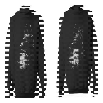 Belgian Malinois Dog Graphic Pet Belgian Malinois Sweatshirt - Monsterry