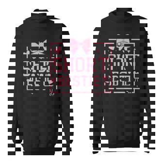 Best Friend Matching Tall Short Bestie Besties Matching Bff Sweatshirt - Monsterry