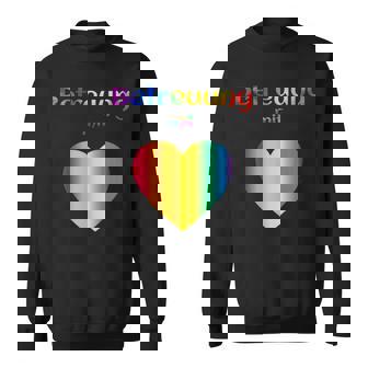 Betreuung Mit Herz Buntes Herz Für Pflegekräfte Sweatshirt - Geschenkecke