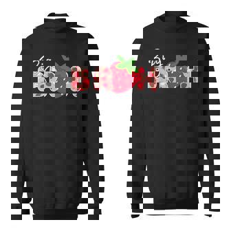 Big Bruh Strawberry First Birthday Party Strawberry Birthday Sweatshirt - Monsterry