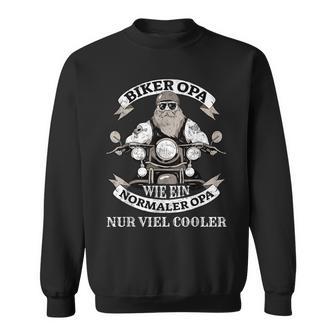 Biker Opa Motorrad Sweatshirt - Geschenkecke