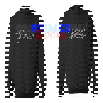 BioMed Rocks BME College Funny Engineers Technician Sweatshirt Unisex | Mazezy