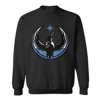 Bird Loon Mn State Bird Retro Vintage Minnesota Strong Sweatshirt | Mazezy