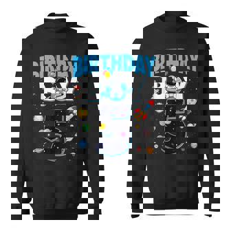 Birthday Boy 5 Year Old Space Astronaut 5Th Birthday Boy Sweatshirt | Seseable FR