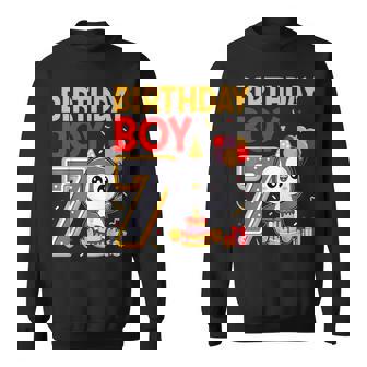 Birthday Boy 7 Years Old Penguin Lover 7Th Birthday Party Sweatshirt | Mazezy