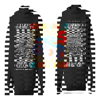 Birthday Monster Truck 5 Year Old Boys 5Th Party Born 2021 Sweatshirt | Seseable UK