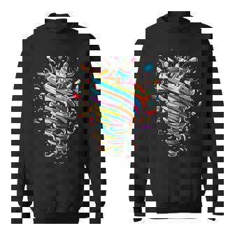 Birthday Tornado Weather Meteorologist Happy Bday Sweatshirt - Thegiftio