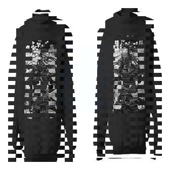 Black Afro African Japanese Style Yasuke Samurai Sweatshirt - Thegiftio