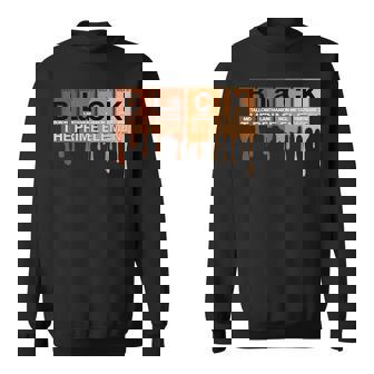 Black The Prime Element Black History Month Periodic Table Sweatshirt | Mazezy