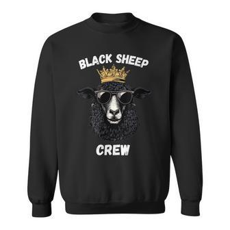 Black Sheep Crew Outcast Black Sheep In Family Sweatshirt | Mazezy