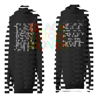 Black History Is American History Patriotic African American Sweatshirt - Monsterry