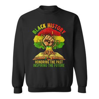 Black History Inspiring The Future African Tree Fist Sweatshirt - Thegiftio