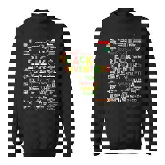 Black History Month African American Men Sweatshirt - Monsterry