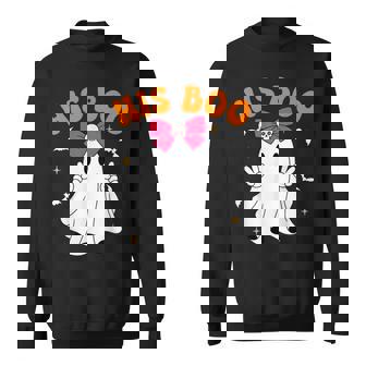 Her Boo & His Boo Matching Halloween Couples Sweatshirt | Mazezy