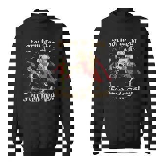 Born To Jest Forced To Joust Medieval Vintage Graphic Sweatshirt | Seseable FR