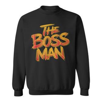The Boss Man Boys Men's Leadership Executive Power Sweatshirt - Thegiftio UK