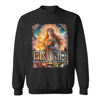 Brigid Fire Goddess Celtic Mythology Healing Poetry Sweatshirt - Thegiftio UK