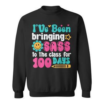 I Been Bringing Sass To The Class For 100Th Day Of School Sweatshirt - Thegiftio UK