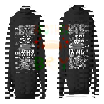 Brother Of The Birthday Boy Game Day Football Sweatshirt - Thegiftio