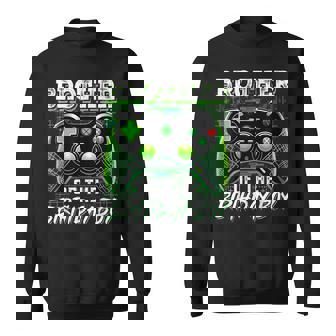 Brother Of The Birthday Boy Matching Video Gamer Birthday Sweatshirt | Mazezy