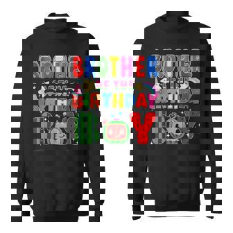 Brother Of The Birthday Boy Melon Family Matching Sweatshirt | Seseable CA
