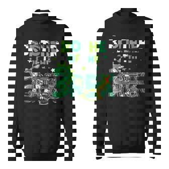 Brother Of The Three Rex Birthday Dinosaur Family Matching Sweatshirt | Mazezy