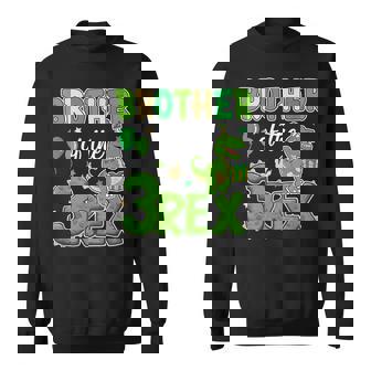 Brother Of The Three Rex Birthday Dinosaur Family Matching Sweatshirt | Mazezy