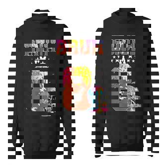 Bruh 8Th Birthday Boy Football Ice Cream Drip 8 Year Old Boy Sweatshirt | Seseable CA