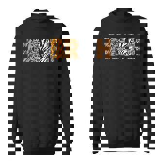 Bruh Safari Zookeeper Leopard Cheetah Tiger Animals Wildlife Sweatshirt Unisex | Mazezy