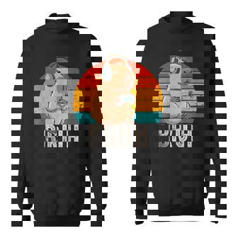 Bruh Video Games Capybara Gamer Boys Ns Gaming Sweatshirt | Mazezy