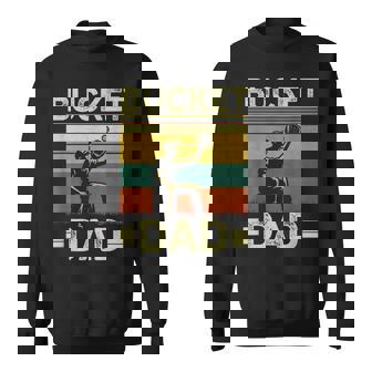 Bucket Dad Softball Dad Baseball Coach Father's Day Sweatshirt | Seseable FR