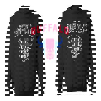 Buffalo New York Ny Bison Classic Athletic Sport Vintage Sweatshirt - Thegiftio