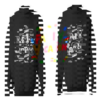 Building Bricks Family Vacation Matching Master Builder Sweatshirt | Mazezy