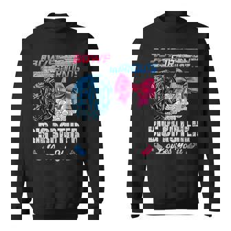 Burnouts Or Bows Your Big Brother Loves You Gender Reveal Sweatshirt - Monsterry