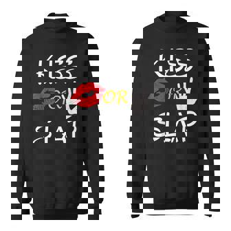 Cadeau Amusant Pour Laaint-Valentin Kiss Orlap Sweater e - Cadeauxyz