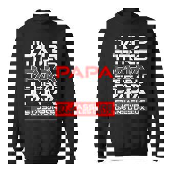 Cadeau Beau-Papa Et Papa Deux Titres Humour Fête Des Pères Sweater e - Cadeauxyz