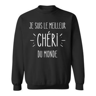 Cadeau Hommeaintalentin Meilleur Chéri Du Monde Sweater e - Cadeauxyz