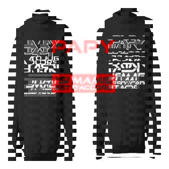 Cadeau Papy A Toujours Raison Humour Fête Des Grand Pères Sweater e - Cadeauxyz