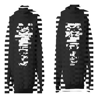 Calavera Retro De Mono Enojado Y Aburrido Camisa de entrenamiento - Regaloses